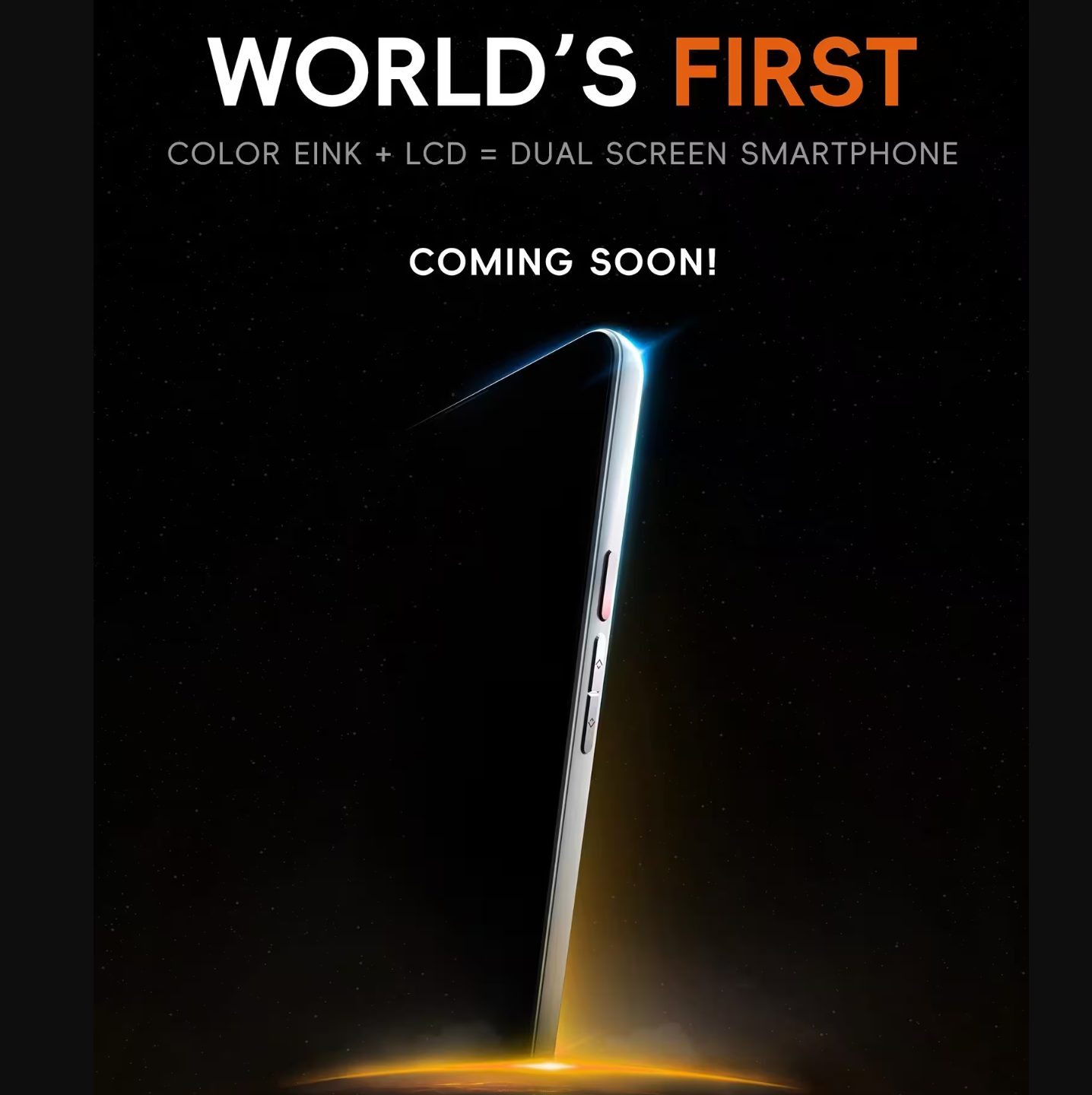 Революция в экранах: первый смартфон с E-ink и ЖК-дисплеем